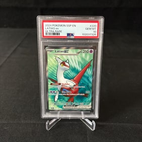 PSA 10 Latias EX Ultra Rare Surging Sparks