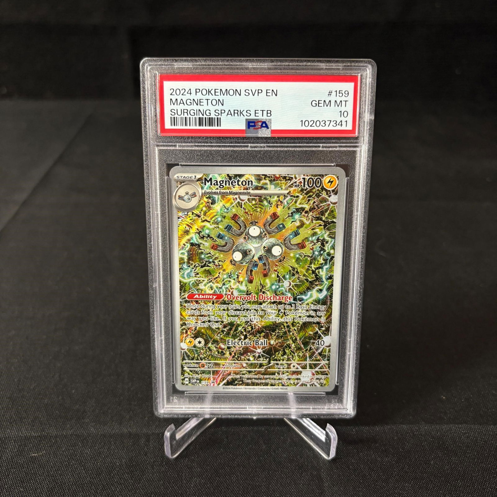 PSA 10 Magneton Surging Sparks Promo (1 of 1)