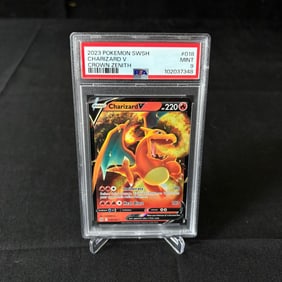 PSA 9 Charizard V Crown Zenith Pokemon Card