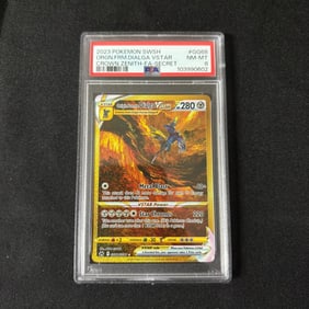 PSA 8 Dialga VSTAR Gold Secret Rare