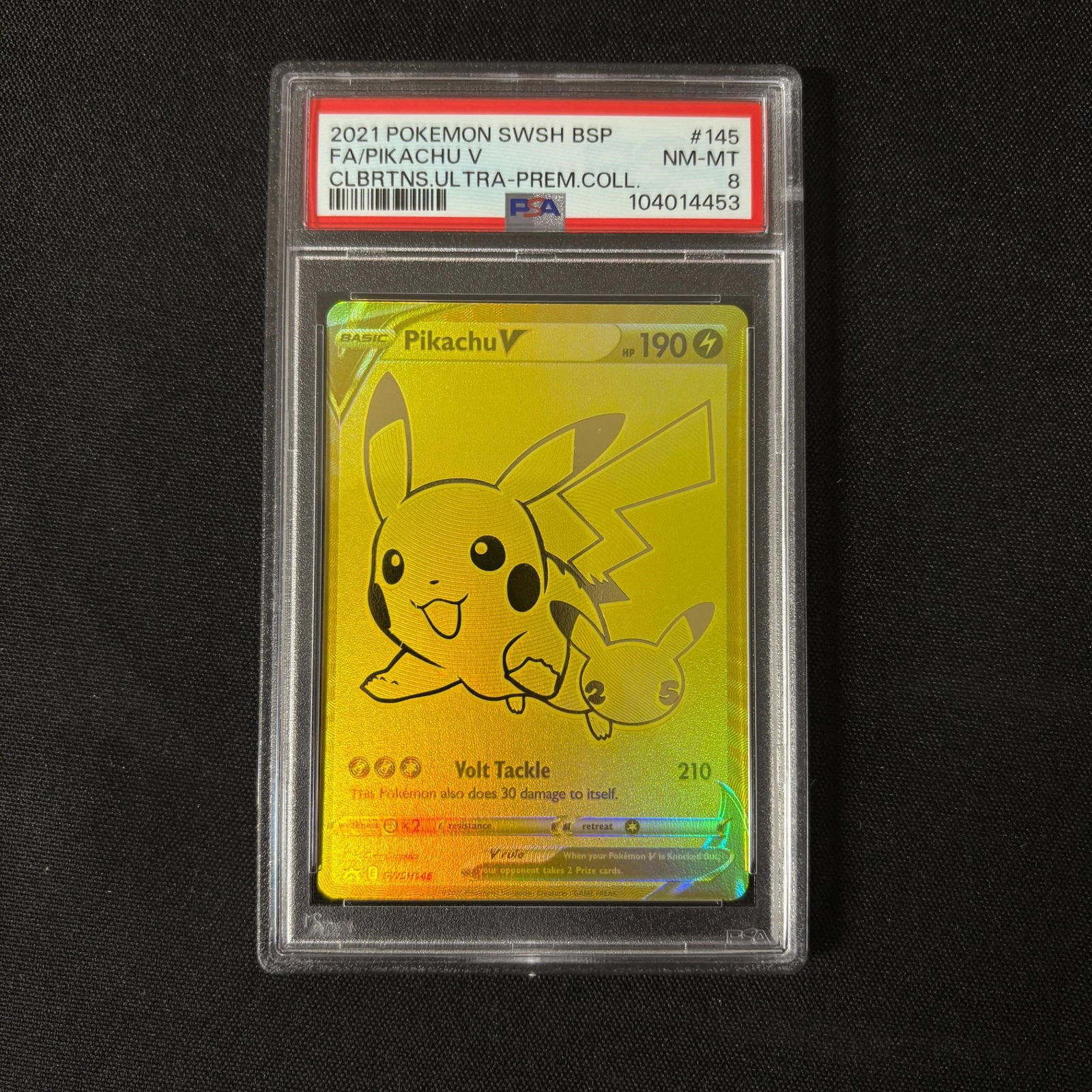 PSA 8 Pikachu V Celebrations Premium Collection (1 of 2)