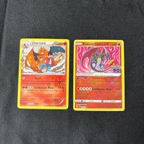 Radiant Charizards, Radiant Collection, Poke Go