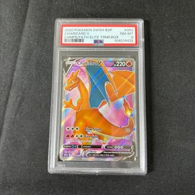 PSA 8 Charizard V Champions Path ETB Promo