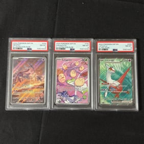 PSA 8 Surging Sparks Pokemon Cards, IR, UR