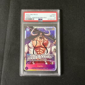 PSA 8 Kaido One Piece Animal Kingdom Pirates
