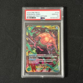PSA 10 Roronoa Zoro One Piece