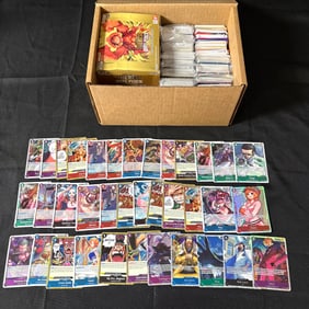 Large lot of One Piece Trading Cards, 1000+