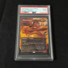 PSA 9 Shivan Dragon MTG SLD Foil