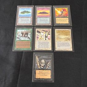 Lot of Alpha Magic the Gathering Cards