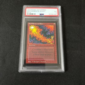 PSA 5 Red Elemental Blast Beta