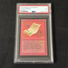 PSA 5 False Orders Alpha MTG