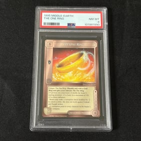 PSA 8 The One Ring LOTR Middle Earth Card