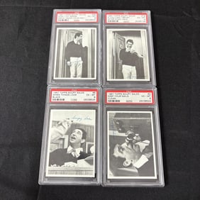 Lot of PSA 6 Graded 1967 Topps Soupy Sales Cards