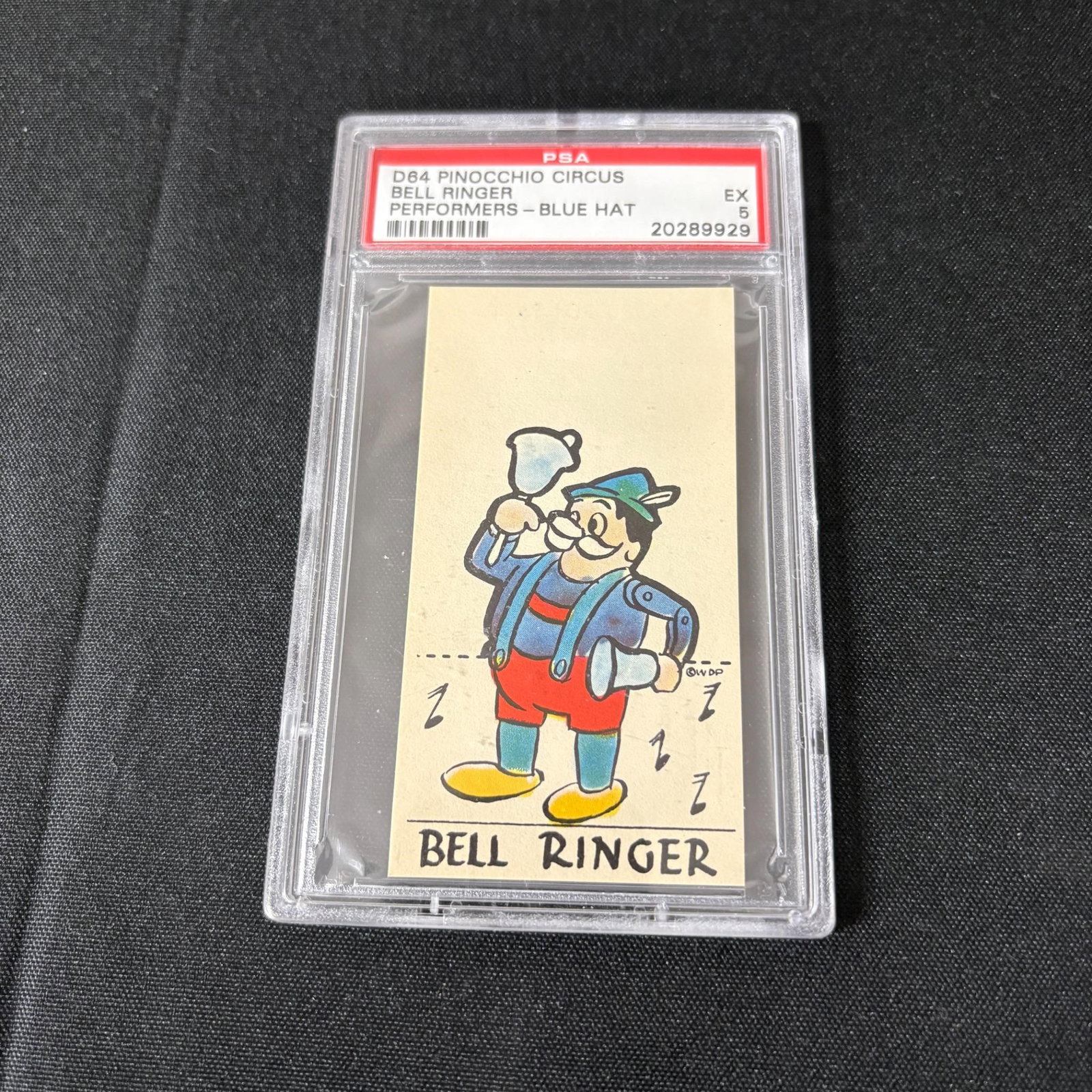 PSA 5 Bell Ringer D64 Trading Card: Please look at photos carefully. All sales are final. Items sold as is. We offer virtual and in person previews of any lots up until auction day. By placing a bid you agree to allow us to charge the c