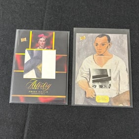 Frida Kahlo, Pablo Picasso Relic Cards