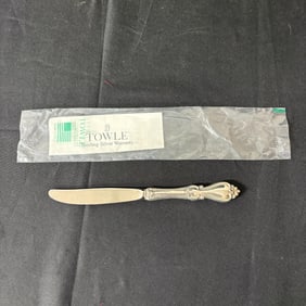 Towle Queen Elizabeth Series Sterling Silver Knife