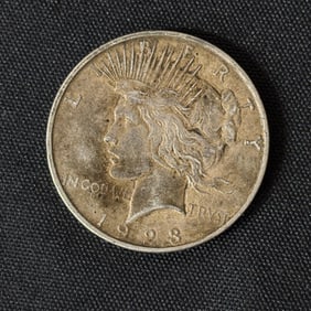 1928 S Peace Silver Dollar .9 Fineness Silver