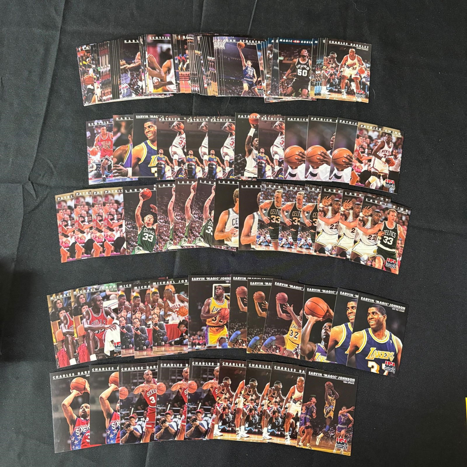 Team USA Basketball Card lot, Jordan, Johnson (1 of 2)