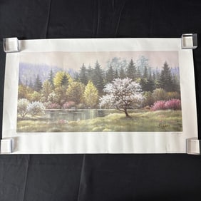 Jacques Fug?¨re Signed Print