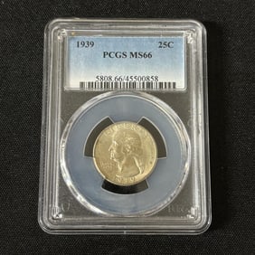 PCGS MS66 1939 Quarter 25 Cent
