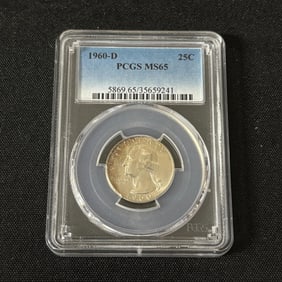 PCGS MS65 1960-D Quarter