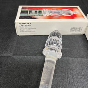 Mikasa Crystal Monterey Bottle Stopper
