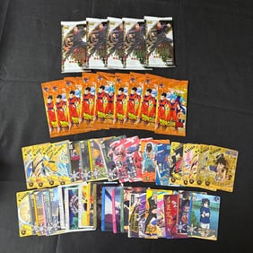 Anime Trading Cards/ Sealed Packs, DB, One Piece +