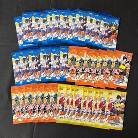 Sealed Naruto Trading Cards Packs
