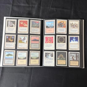Vintage Magic the Gathering Card Binder