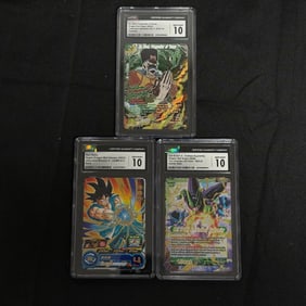 CGC 10 Dragon Ball Super Trading Cards, Goku