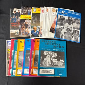 Vintage Racing/ Stock Racing Magazines, Programs