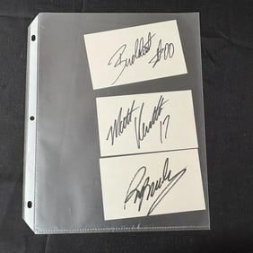 NASCAR Autographs