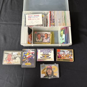 NASCAR Trading Cards, Kenny Wallace Rookie Auto