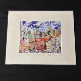 Thailene J.Scully Signed NYC Print #116/116