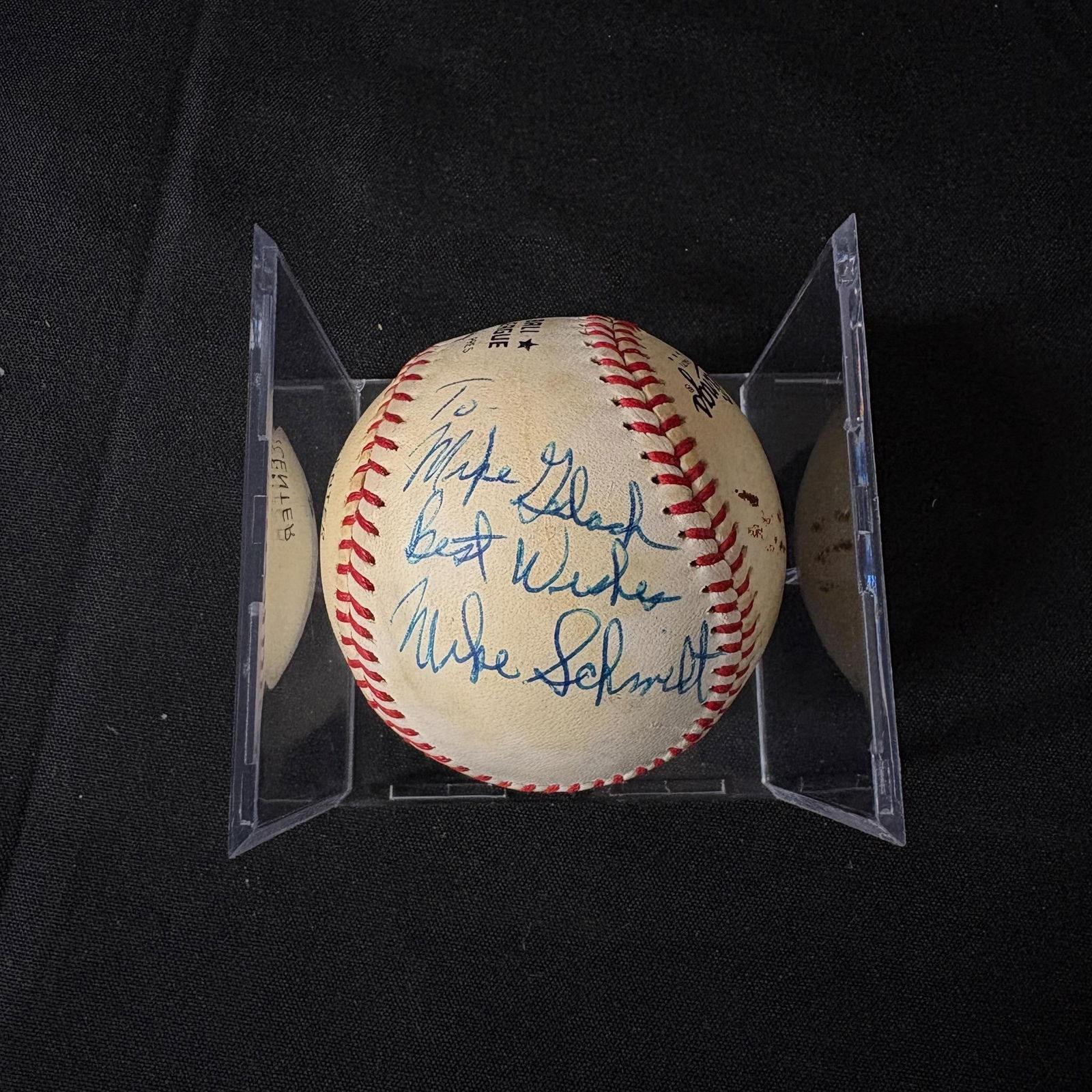 Mike Schmidt Signed OBNL Baseball (1 of 2)