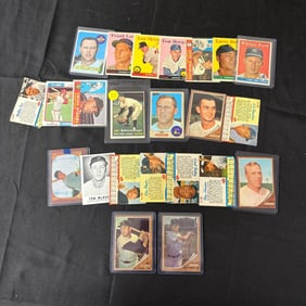 Vintage Baseball Card lot, Whitey Ford