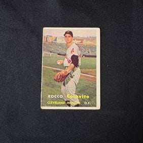 1957 Topps Rocco Colavito Baseball Card