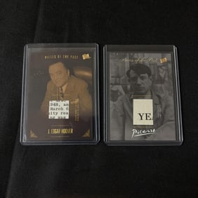 Pieces of the Past Relic Cards, Hoover, Picasso