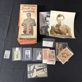 Movie Memorabilia and cards, Elivs