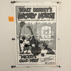 Disney's Mickey's Good Deed 74' Reprint Poster