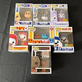 NIB Funko Pop Collection, Space Jam, McDonalds, +