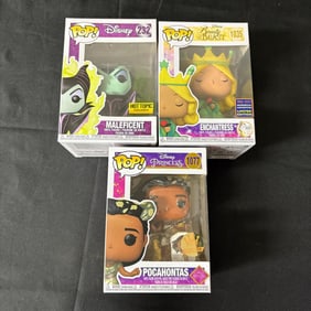 NIB Disney Princess Funkos, Pocahontas Exclusive
