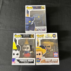 Disney Funko Pops NIB, Mickey, Minnie +