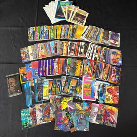 Large Trading Card lot, Marvel, Star Wars, TMNT +