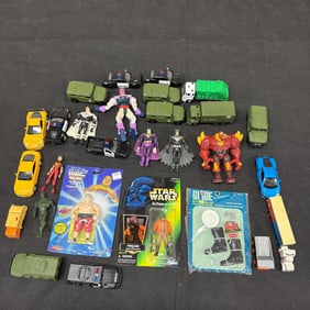 Action Figure and toy lot, Star Wars