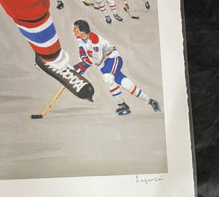 Denis Savard Signed NHL Hockey Print
