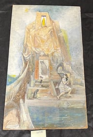 Original Art on Hard Backer Board