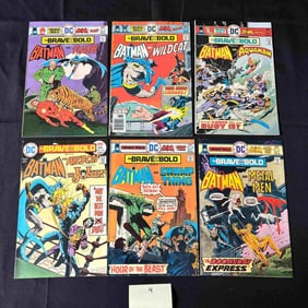 Brave & the Bold Feat. Batman Bronze Age Comic Lot