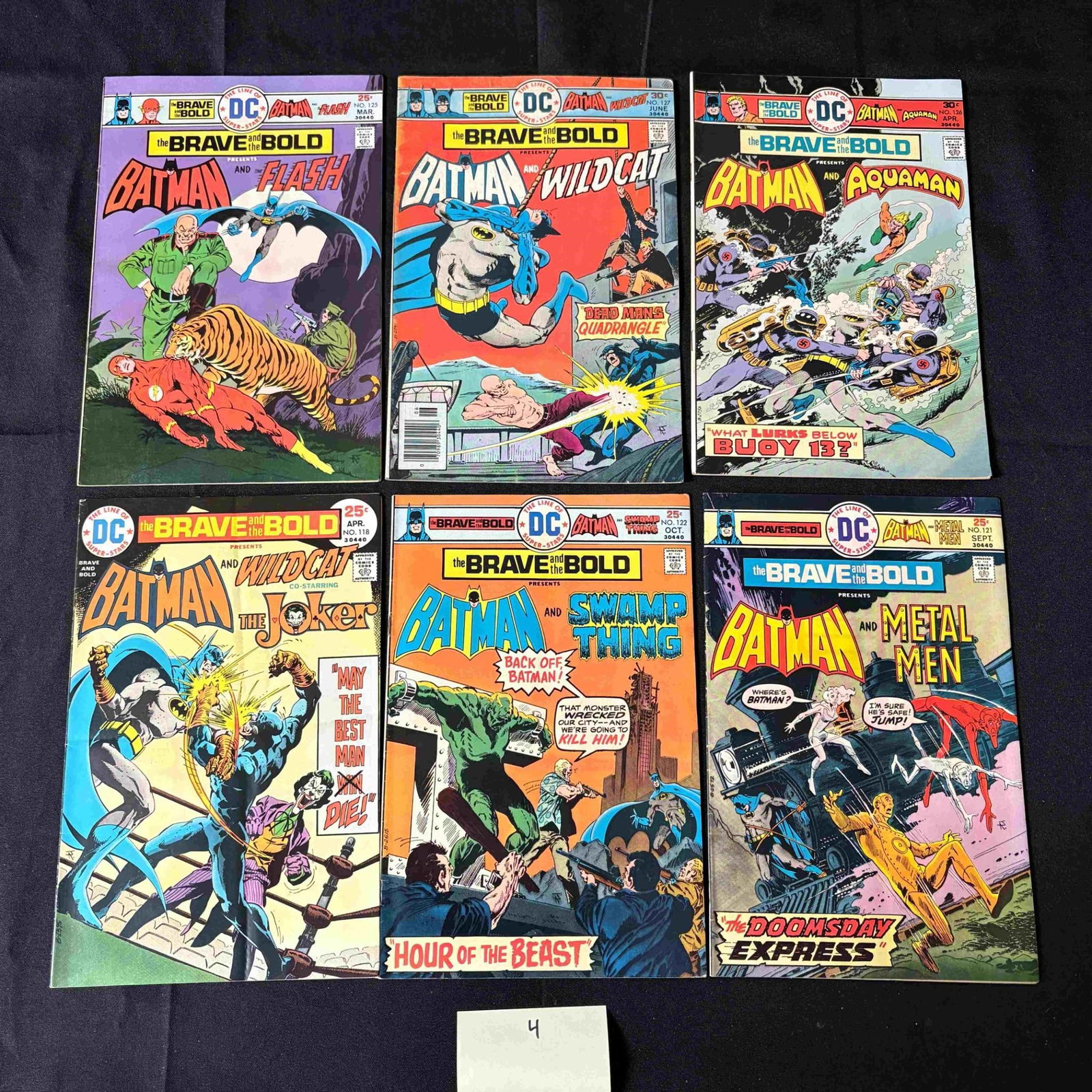 Brave & the Bold Feat. Batman Bronze Age Comic Lot (1 of 2)