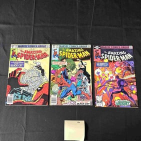 Amazing Spider-man 204, 205, 210 Black Cat App